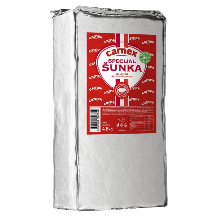 Specijal kuvana šunka 4,8 kg - u foliji